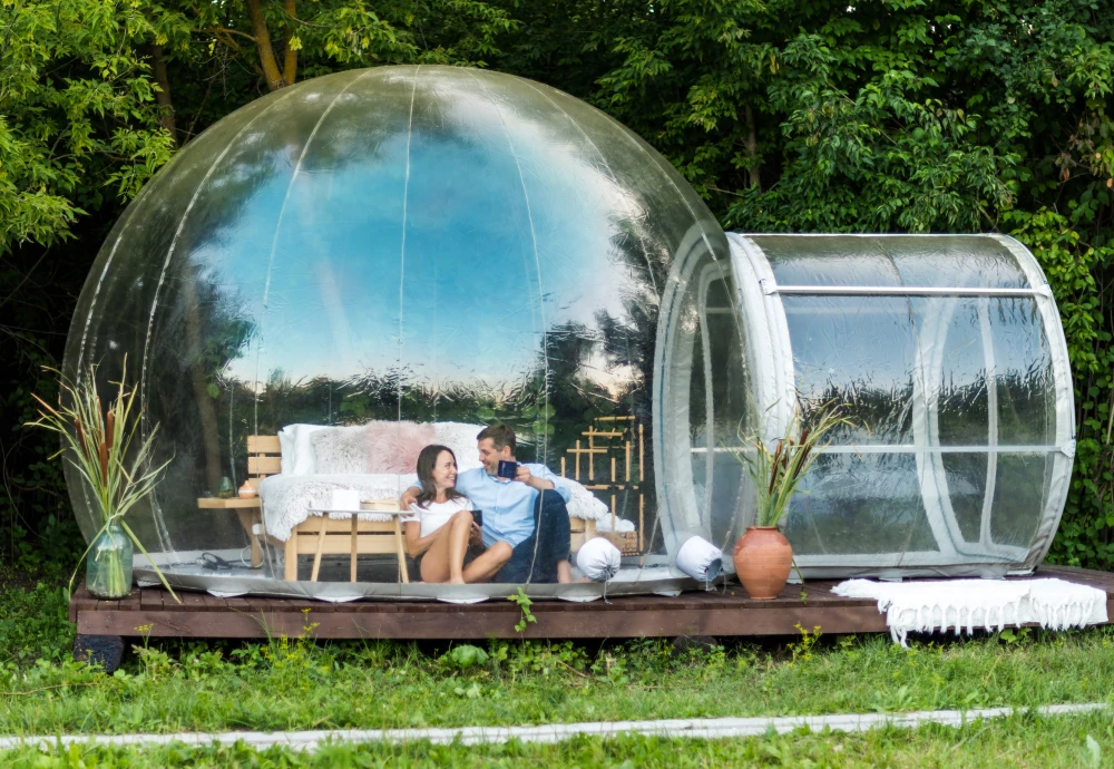 outdoor transparent tent