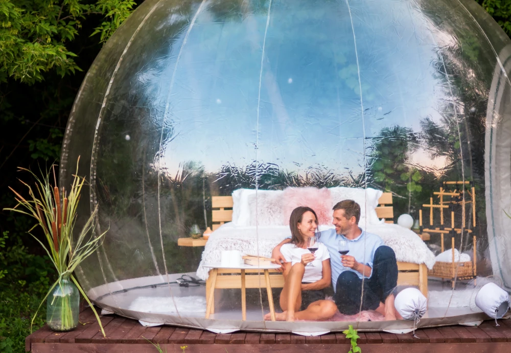 bubble tent outdoor